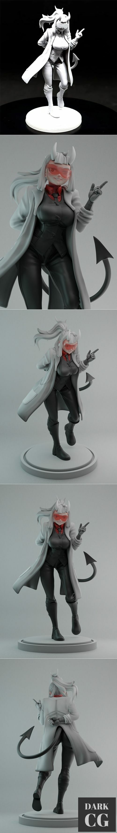 Helltaker Loremaster – 3D Print