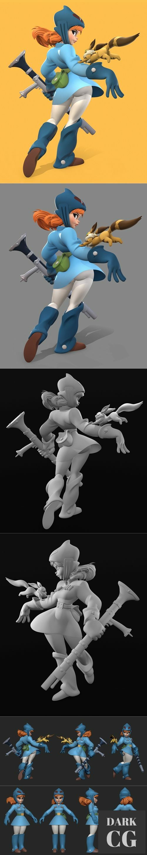 Nausicaa – 3D Print
