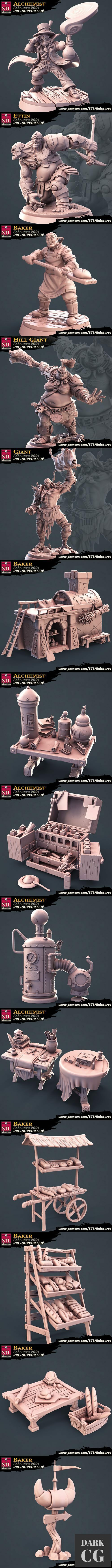 STL Miniatures - February 2021 – 3D Print