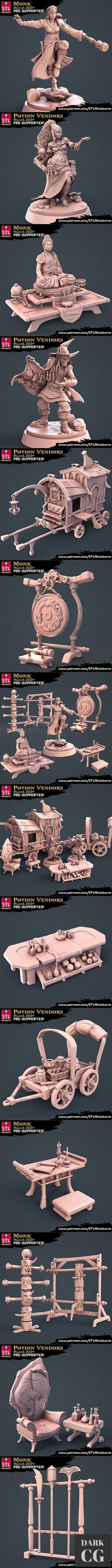 STL Miniatures - March 2021 – 3D Print