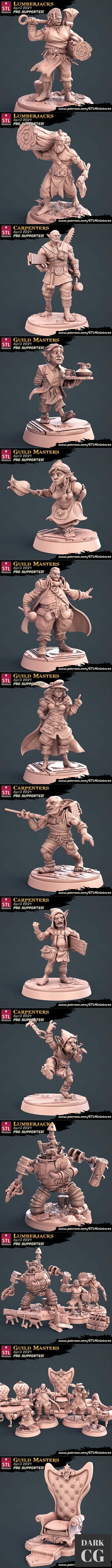 STL Miniatures - April 2021 – 3D Print