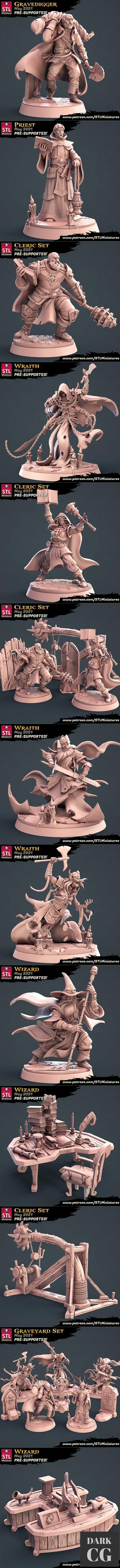 STL Miniatures - May 2021 – 3D Print