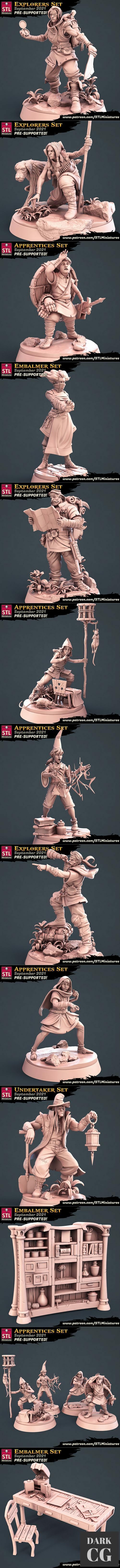 STL Miniatures - September 2021 – 3D Print