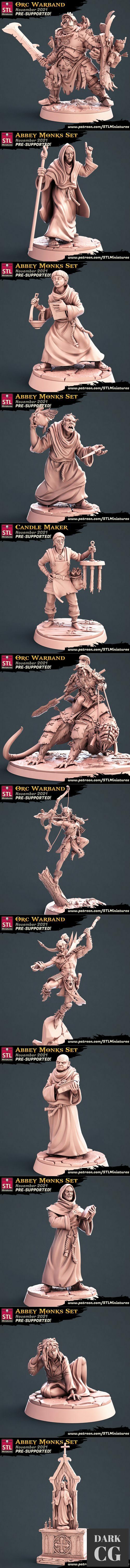 STL Miniatures - November 2021 – 3D Print