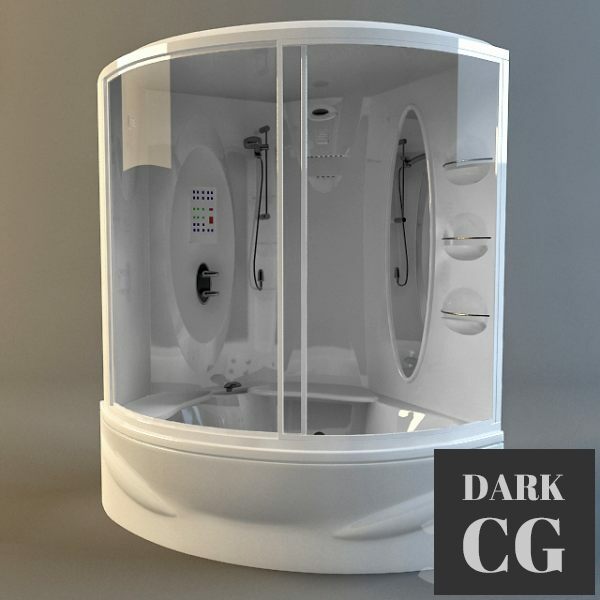 3D Model Flexa jacuzzi