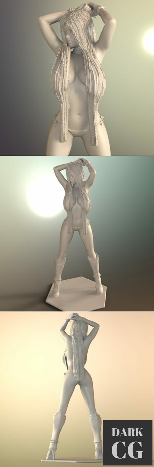 3D Model Hot sexy girl 3D Print