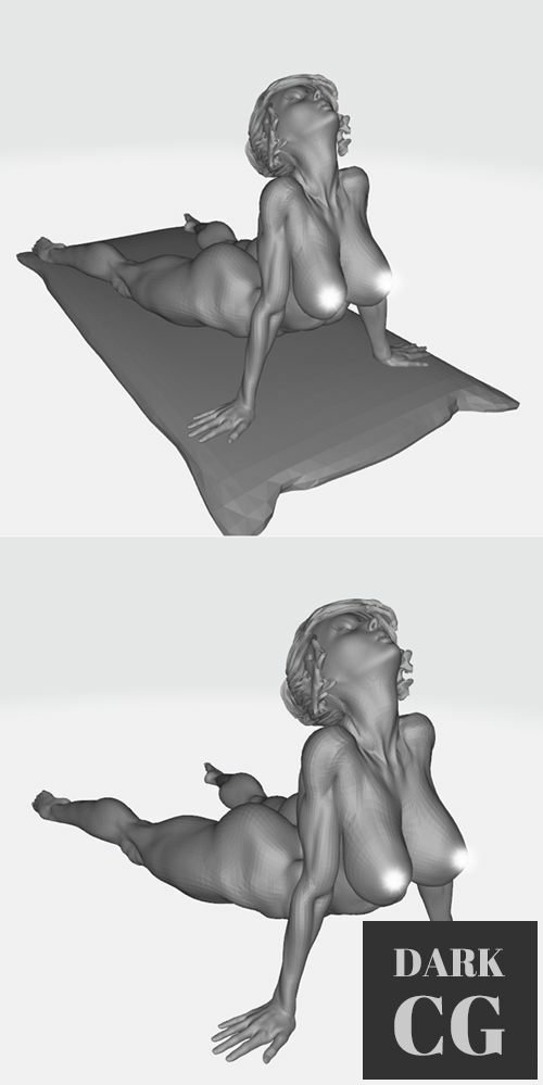 3D Model Yoga stretch 3D Print