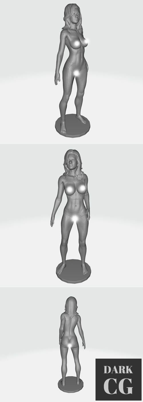 3D Model Miranda 3D Print