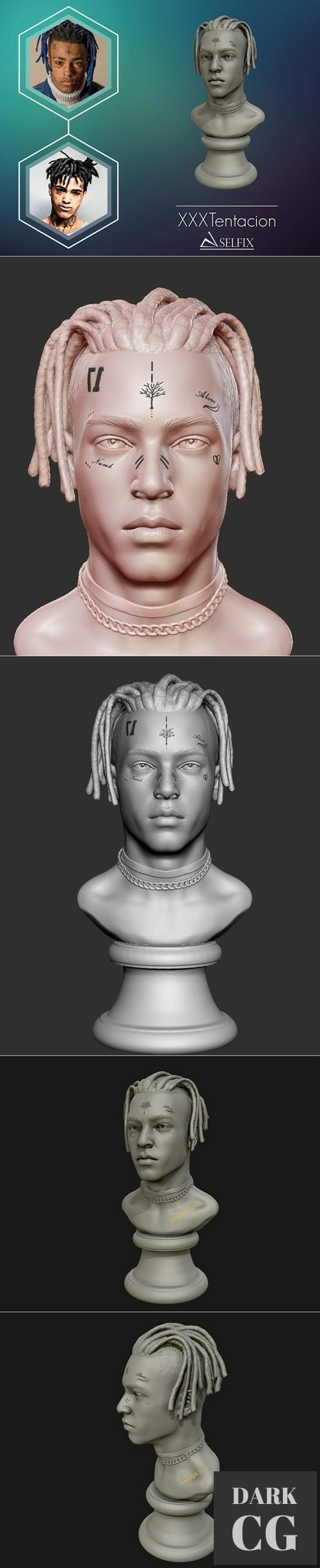 XXXTentaction sculpture – 3D Print