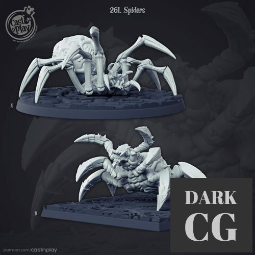 Spiders – 3D Print