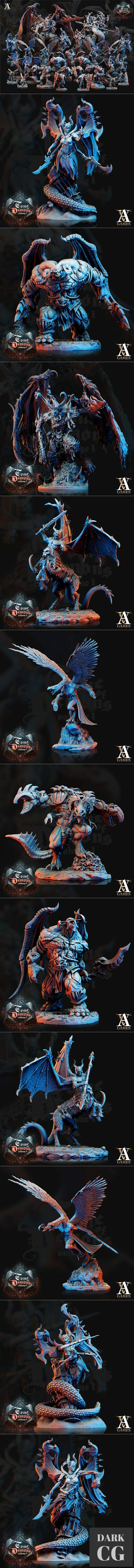 Archvillain Games - Tome of Demons Volume 1 – 3D Print