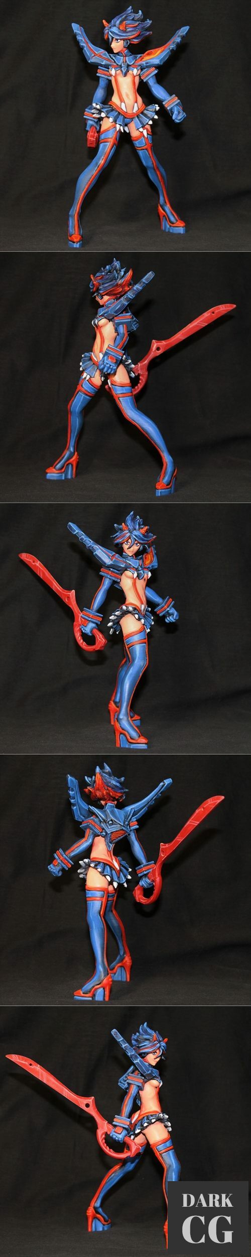 Kill La Kill - Ryuko Matoi – 3D Print