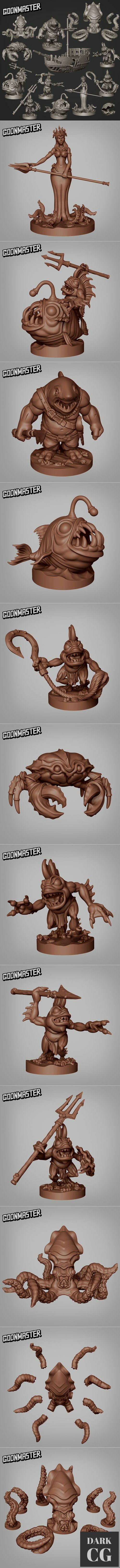 Goonmaster - Deep Sea Creatures – 3D Print
