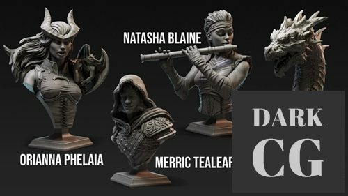 Loot Studios - All Bust – 3D Print