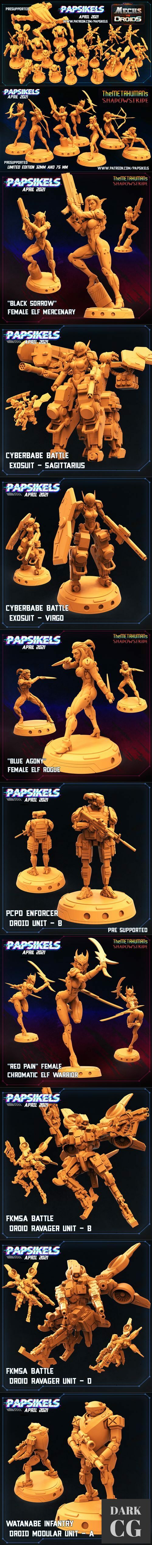 PapSikels Miniature - April 2021 – 3D Print
