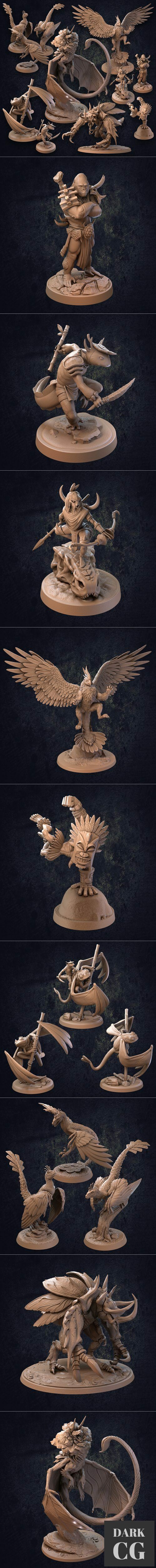 Vile Blossom and Trapper Pack – 3D Print