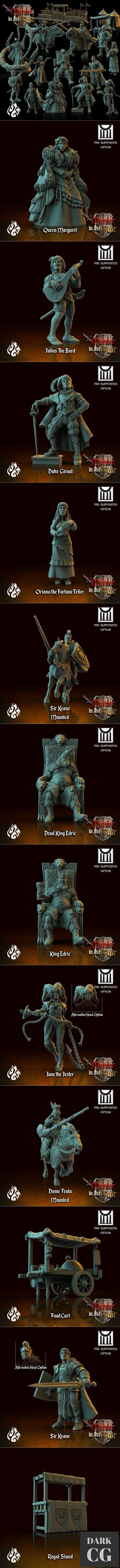 Murder in the Fair February 2021 Patreon Release – 3D Print