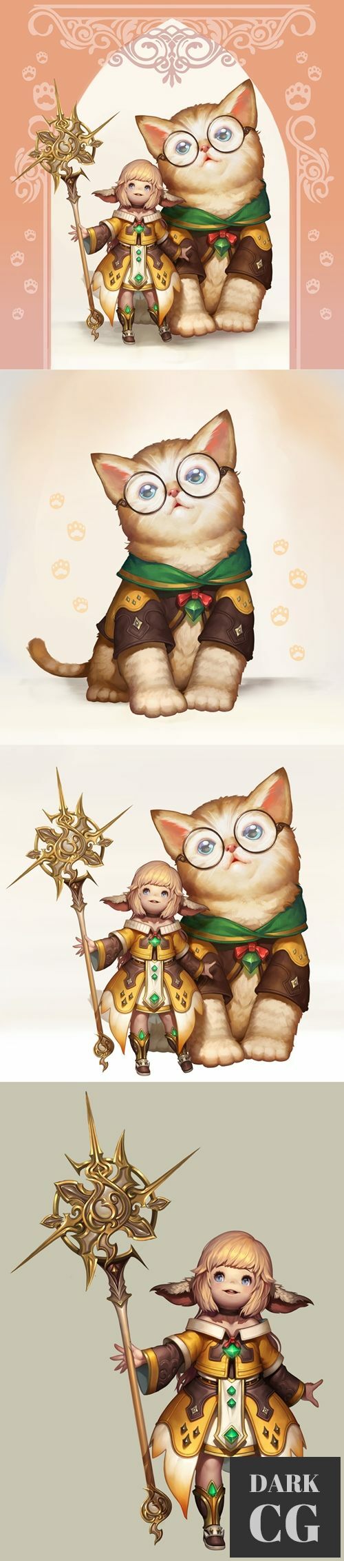 Baby Summoner and Cat Summoner – 3D Print