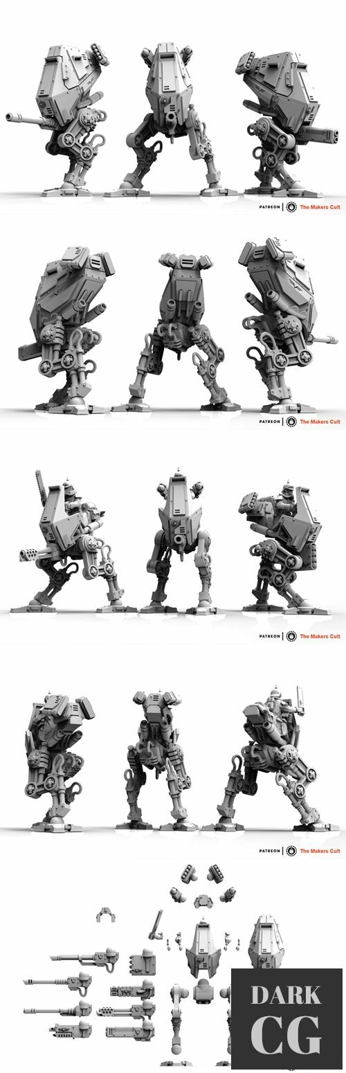 Valour Korps - Walker Builder – 3D Print