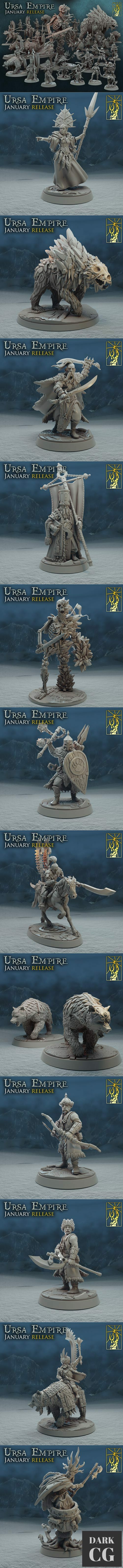 Ursa Empire January 2022 Release – 3D Print