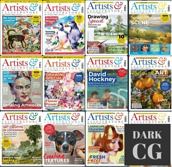 Artists & Illustrators – 2021 Full Year Issues Collection (True PDF)