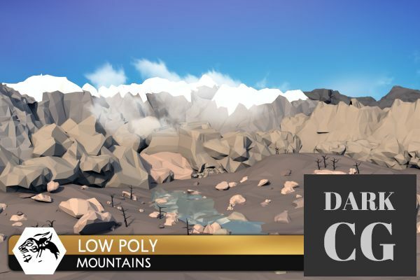 Unity Asset – Low Poly – Mountains Environment