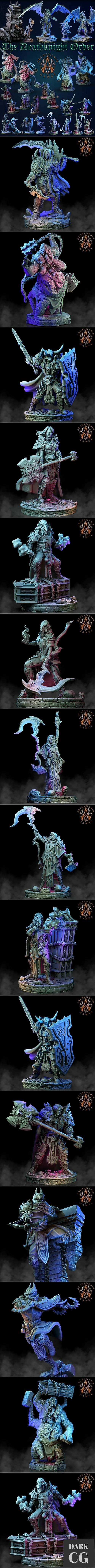 Archvillain Games - The Deathknight Order – 3D Print