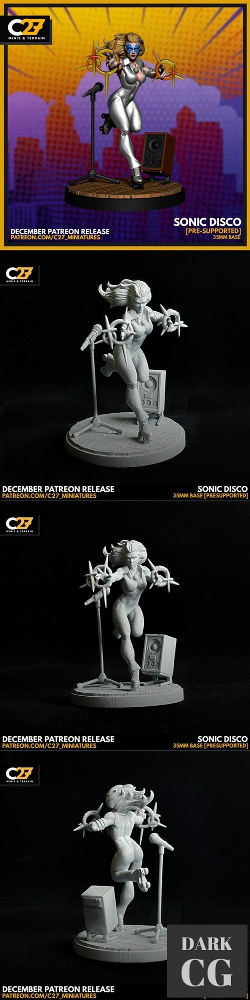 Sonic Disco – 3D Print