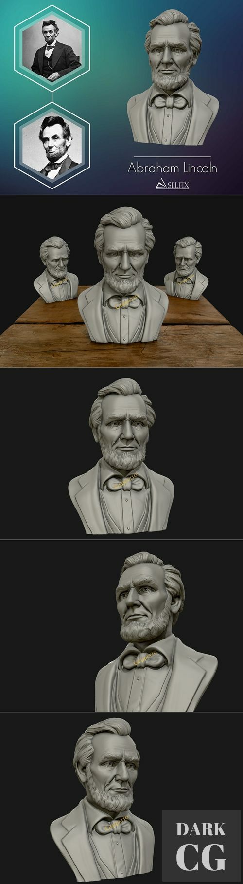 Abraham Lincoln – 3D Print