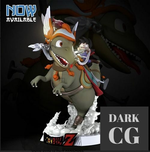 Goku in Dyno Sculpture - Sekai – 3D Print