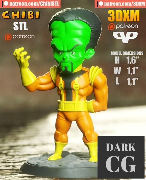The Leader Samuel Sterns Chibi – 3D Print