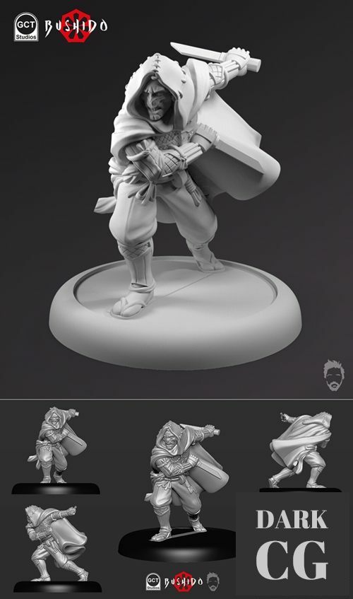 GCT - Bushido - Ito Starter Pack - Assassin – 3D Print