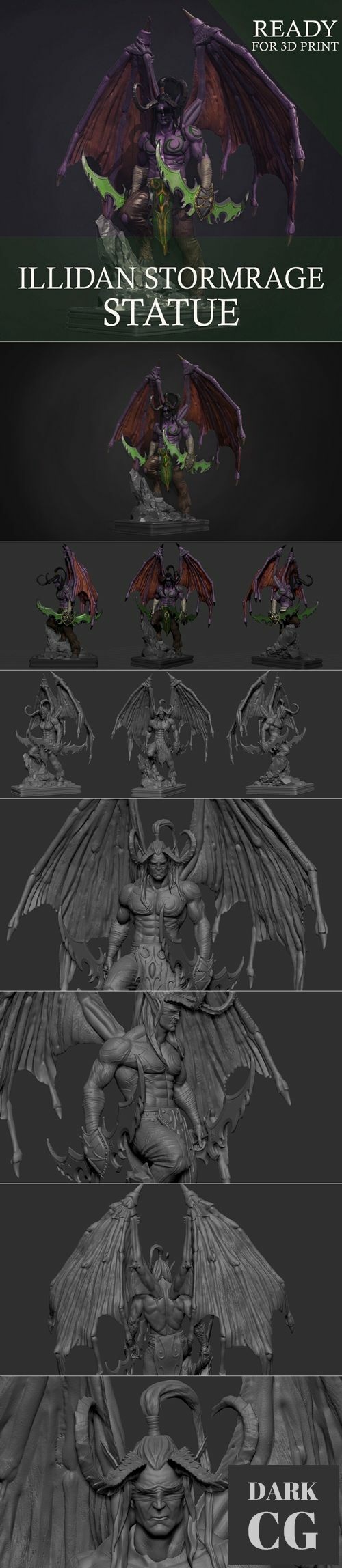 illidan Stormrage – 3D Print