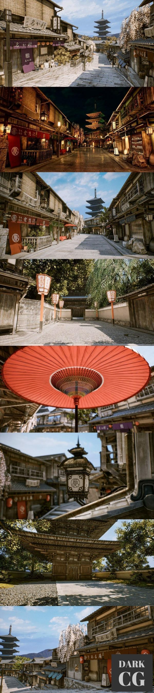 Unreal Engine Marketplace – Kyoto Alley