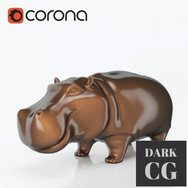 3D Model Bogacho Bongo figurine