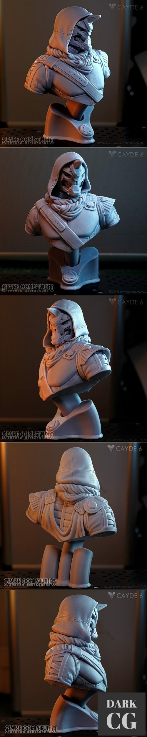 Cayde-6 Bust – 3D Print