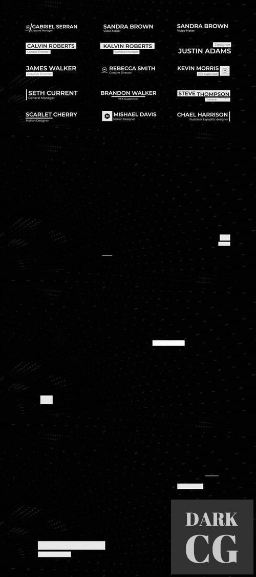 Minimal Lower Thirds | After Effects 35492855