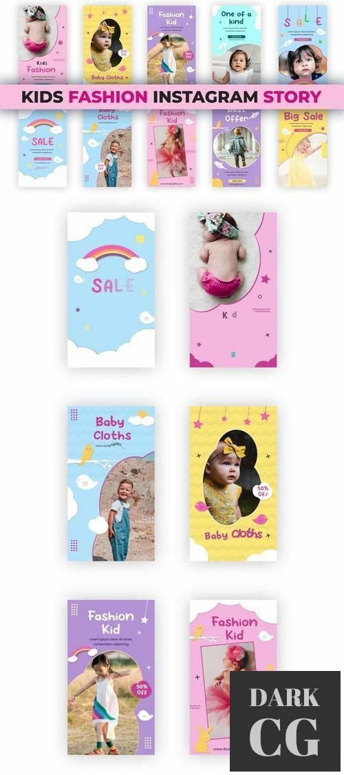 Kids Fashion Instagram Stories 35473873