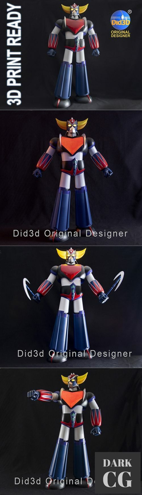 GRENDIZER Goldorak HQ – 3D Print
