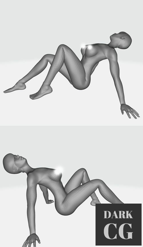3D Model Seduta girl 3D Print