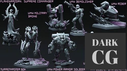 The Rebels Strike Back - UMW Army – 3D Print