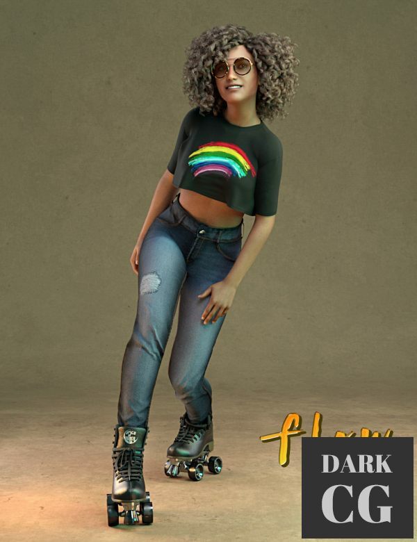 IGD Flow Poses for Genesis 8 Female Daz3D, Poser: IGD Flow Poses for Genesis 8 Female