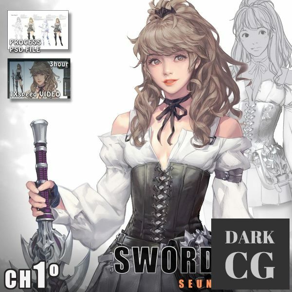 Basic Sword Girl by Seunghee Lee