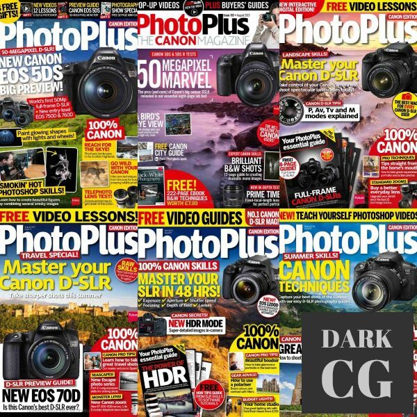 PhotoPlus – The Canon Magazine – Full Year 2013-2017 Collection (True PDF)