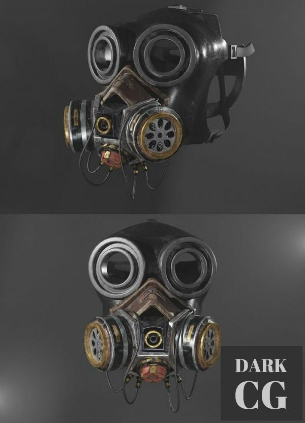 3D Model Gas Mask 1