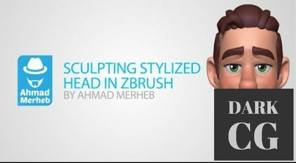 Stylized Head Sculpting in Zbrush + Re-Topology