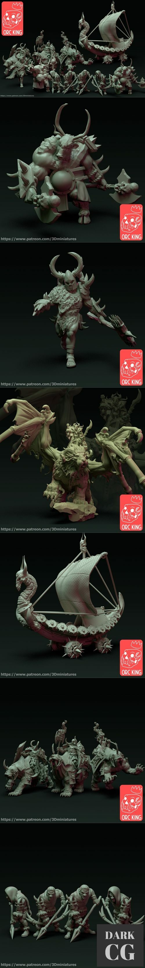 Orc King - January 2021 – 3D Print