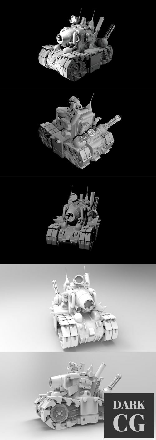 Metal Slug Tank – 3D Print