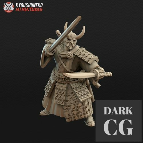 Japanese Ronin Hero – 3D Print