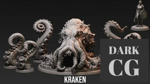 Loot Studios - Journey to Valhalla - Kraken – 3D Print